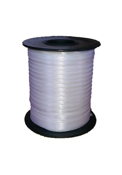Saten Kurdela Beyaz 1cmx100 Mt