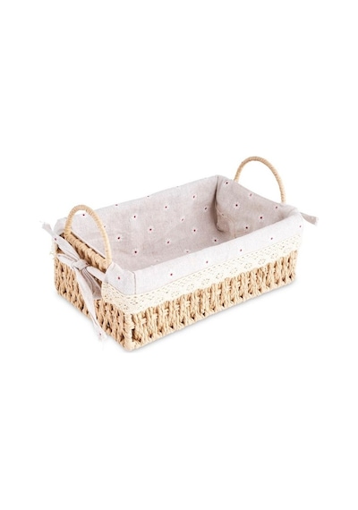 Karaca Daisy Ekmek Sepeti Vizon 25 Cm