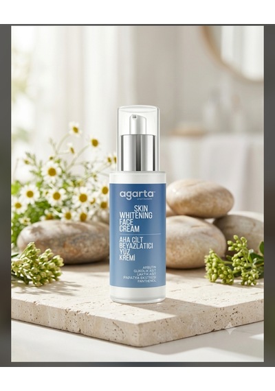 Agarta Aha Cilt Beyazlatıcı Yüz Kremi Aydınlatıcı & Leke Karşıtı Gece Bakımı 50 Ml