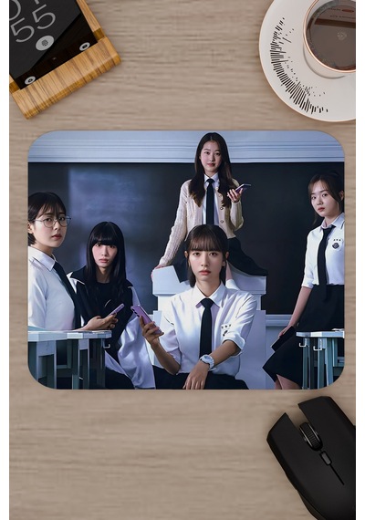 Pyramid Game K Drama Kdrama V4 22x18 Gaming Kauçuk Kaymaz Taban Mouse Pad Fare Altlığı