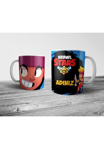 Brawl Stars Amber Kişiye Özel İsimli Kupa Bardak