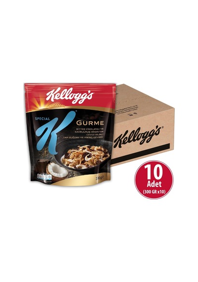 Kellogg's Special K Bitter Çikolatalı&hindistan Cevizi Dilimli 10 x 300 G