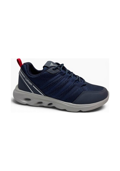 Luttoon 4138-26 Anorak Fashıon Anatomik Kadın Sneaker Lacivert Buz Kırmızı 36-39