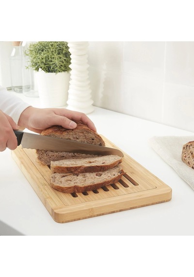 Ikea Blandsallad Kesme Tahtası 37 X 24 Cm Kahverengi