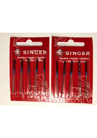 Singer 14 Numara Ev Tipi Aile Dikiş Makine İğnesi 2 Paket