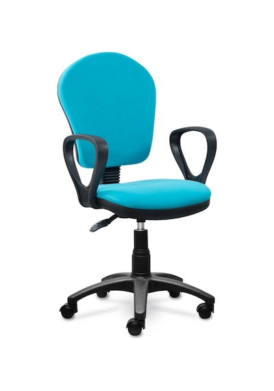 Ofiscombin Ofis Büro Ev Bilgisayar Öğrenci Ders Çalışma Koltuğu Turkuaz Kumaş 00047499108
