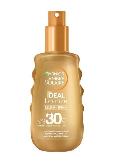 Garnier Ambre Solaire İdeal Bronzluk Güneş Koruyucu Sprey Spf30 150ml Sku: Smg8690010410504 Açık Bej