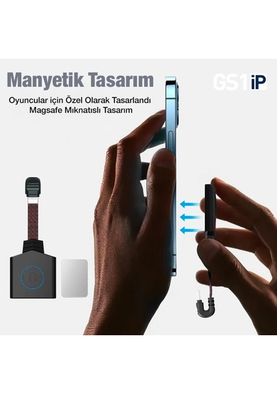 Plextone Gs1ip iPhone Uyumlu Mıknatıslı Lightning To Lightning Kulaklık + Hızlı Şarj Adaptörü-1852