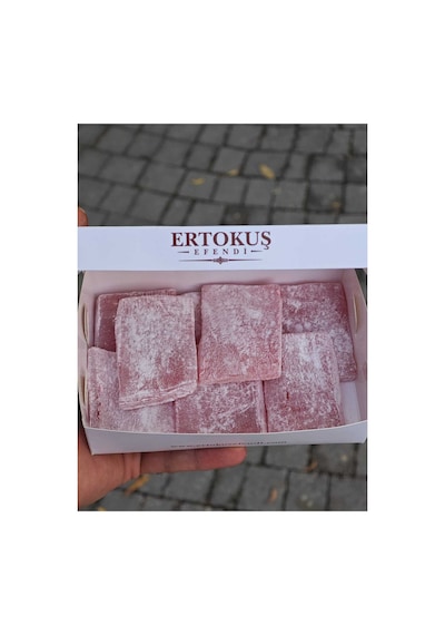 Isparta Güllü Dilim Lokum 350gr Bisküvi Arası İçin Hazır Dilimli - 939514611