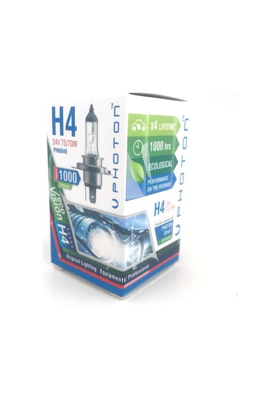 Photon H4 24V 75 70W Eco +%30 Fazla Işık