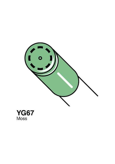 Copic Ciao Marker - Yg67 - Moss