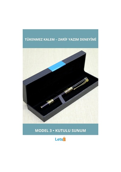 Şık Kutulu Tekli Tükenmez Kalem Ergonomik Tasarım Hediye Alternatifi Çok Renkli