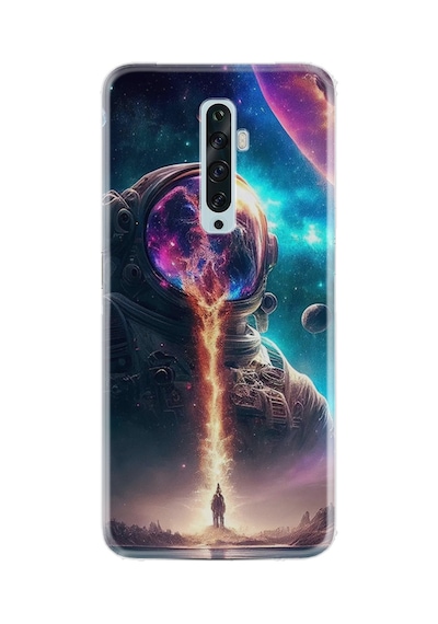 Oppo Reno 2z Kılıf Hayat Serisi Desenli Astronot Power-ürün Kodu 2010