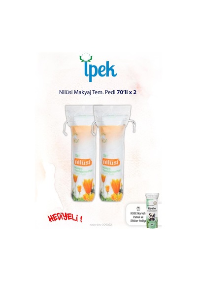 Nilüsi 70'li X 2 Makyaj Tem. Pamuğu Ve Rosie