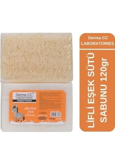 Derma Cc Laboratories Eşek Sütü Sabunu Lifli 120 Gr