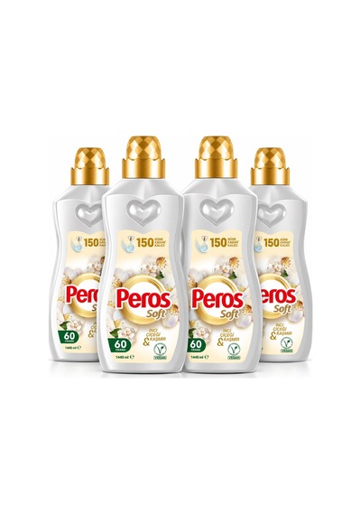 Peros Soft 1440 Ml İnci Çiçeği & Kaşmir X 4 Adet 4'lü Set
