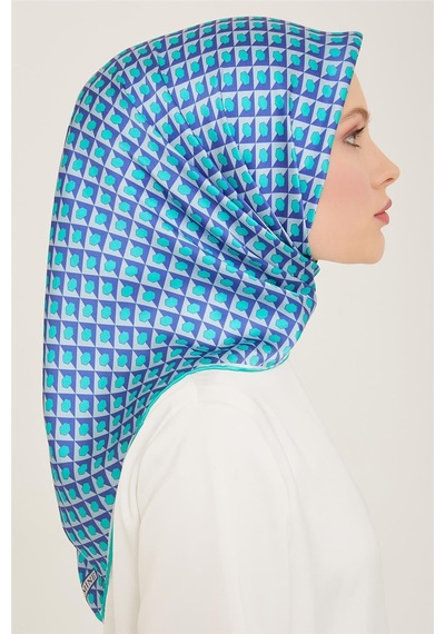 Armine Twill İpek Eşarp 24ya9109 52 - Desenli