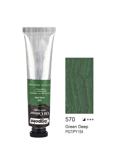 Bigpoint Yağlı Boya 45 Ml Green Deep 570 6'lı Kutu