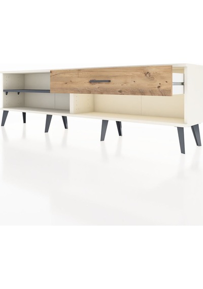 Arges Tv Ünitesi Tek Raflı Tek Çekmeceli 176x30x51 Aytaşı-antrasit/çam Antrasıt/atlas Çam Arges Tv Ünitesi Tek Raflı Tek Çekmeceli 176x30x51 Aytaşı-antrasit/çam Antrasıt/atlas Çam