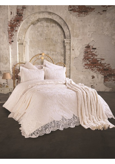 Anna Karina Home Consept Isabella 10 Parça Çeyiz Seti / Dowryset Krem