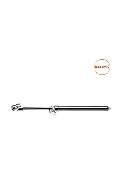 Badem10 Omega Araba Araç Tekerlek Bisiklet Metal Çubuklu Lastik Havası Ölçme Jakı Hava Basınç Ölçer Çubuklu E
