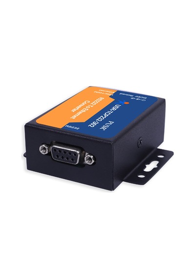 Usr-tcp232-302 Rs232 To Ethernet Çevirici Modül Metal Kutu Endüstriyel Tip Seri Port Sinyal Çevirici
