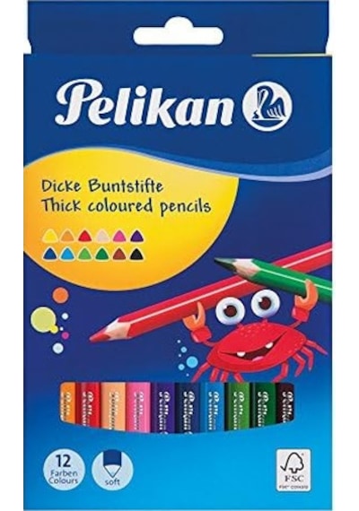Renkli Üçgen 12 Adet 4012700724038 103 Ivory