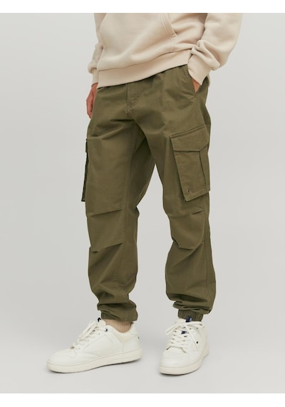 Jack & Jones Jpstkane Jjnoah Kargo Pantolon 12242264 Olive Night Siyah
