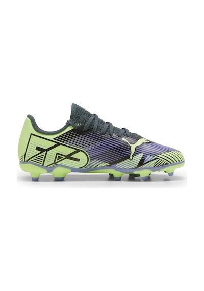Puma Future Fg/ag Çocuk Krampon Çim Halı Saha Uyumlu Geniş Kalıp Futbol Ayakkabısı Gri - Yeşil