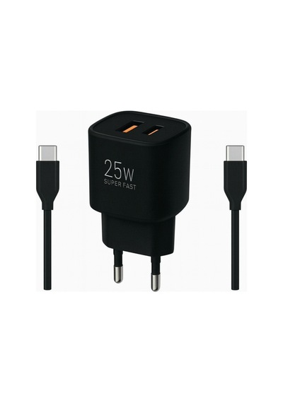 Ferro W25 Qualcom Usb & Pd Çift Çıkışlı Süper Hızlı Şarj 3.0 Amper