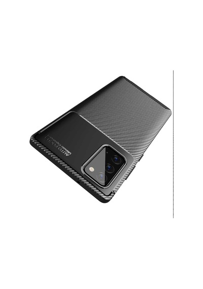 Samsung Uyumlu Galaxy Note 20 Kilif Esnek Karbon Tasarim Negro Silikon 446901827