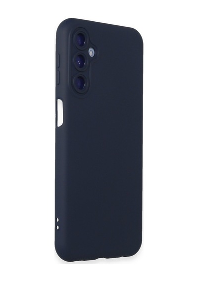 Samsung Galaxy Uyumlu M34 5g Kılıf Nano İçi Kadife Silikon - Lacivert Bz8683140642655