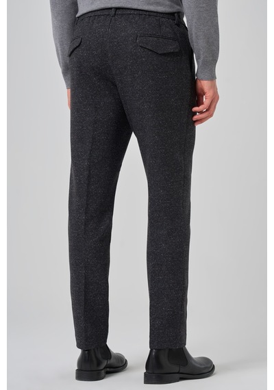 Morven Erkek Siyah Polyester Trend Desenli Slim Fit Pantolon 26ks003002001 Siyah Morven Erkek Siyah Polyester Trend Desenli Slim Fit Pantolon 26ks003002001 Siyah