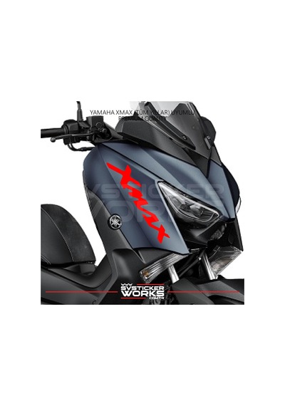 Yamaha Xmax Yazılı Sticker Yan Grenaj Yazı Çift Sticker
