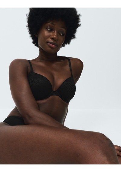 Marks & Spencer Body Lace Balenli Demi Cup Sütyen T33002497 Siyah