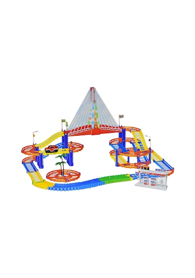 Arabalı Lunapark Oyuncak Işıklı Sesli 106 Parça