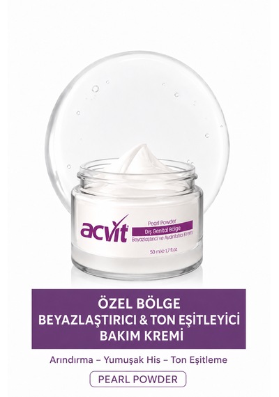 Acvit Özel Bölge Beyazlaştırıcı Ve Aydınlatıcı Krem 50 ML