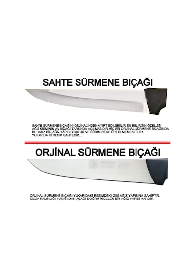 Sürmene Sürbisa 61011 Profesyonel Kasap Kurban Bıçak Seti Siyah