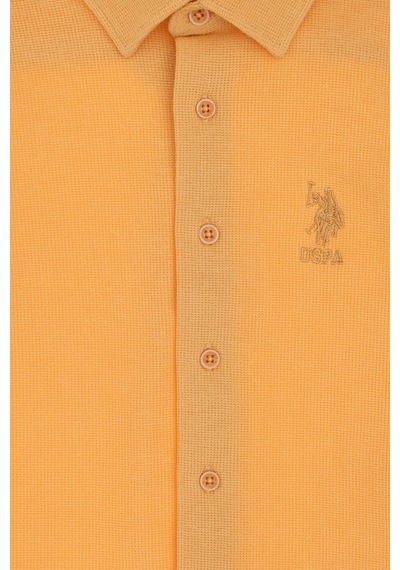 U.s. Polo Assn. Erkek Çocuk Kavun Gömlek Örme 50300743-vr202 Kavun