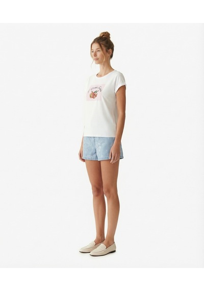 Yargıcı Regular Bisiklet Yaka Kısa Kol T-shirt 26ykts9014x 002 Beyaz