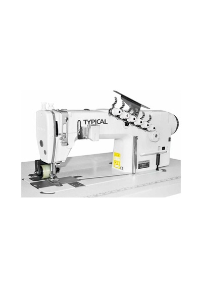 Typical Gk-0056d-/p-4 3 İğne Zincir Dikiş D.drive İğne Poz.servo Motor Merdane Çekerli