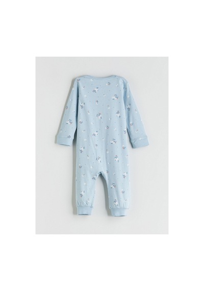 Alıta Cıty Farkıyla Lcw Baby Mavi Oval Yaka Uzun Kollu Kız Bebek Uyku Tulumu 2'li - 938475946