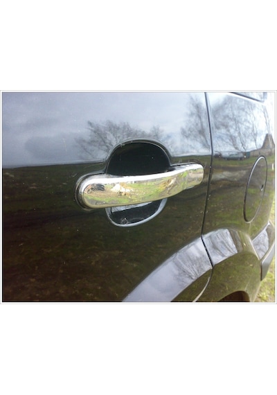 Ford Fiesta Uyumlu 2002-2009 Krom Kapı Kolu 4 Kapı Paslanmaz Çelik