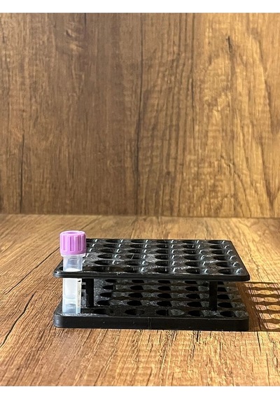 36'lı Eppendorf Tüpü Standı Siyah