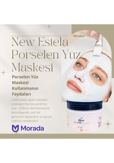 Profesyonel Yüz Maskesi Porselen 400gr