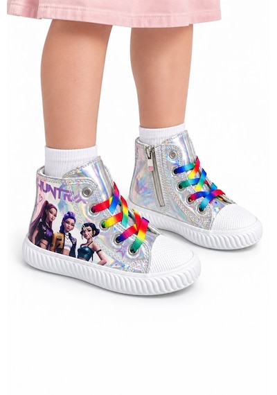 Nese Shoes Hunterix & Huntrx Temalı Kız Çocuk Spor Ayakkabı, Sneaker, Fermuarlı Ve Bağcıklı Siyah Açık Gri Nese Shoes Hunterix & Huntrx Temalı Kız Çocuk Spor Ayakkabı, Sneaker, Fermuarlı Ve Bağcıklı Siyah Açık Gri