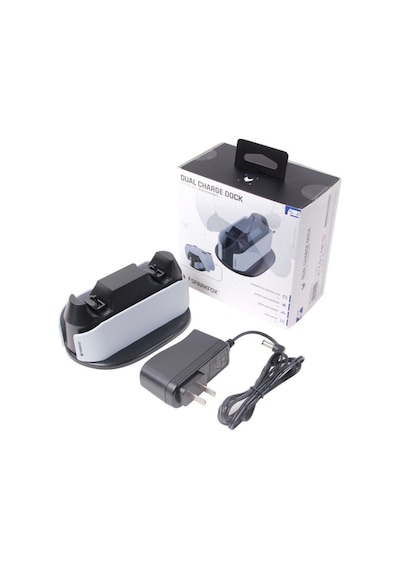Sparkfox W20p508 Ps5 İçin Kontaklı Kablosuz Saplı Şarj Cihazı, Stil: Şarj Cihazı+veri Kablosu+şarj Fişi