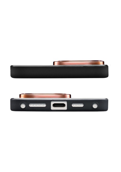 Apple Uyumlu iPhone 16 Pro Kılıf Askı Aparatlı Pynana Metal Grid Kapak Pembe