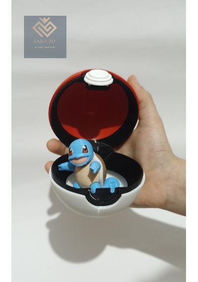 Pokemon Poke Topu Squirtle Hediyeli