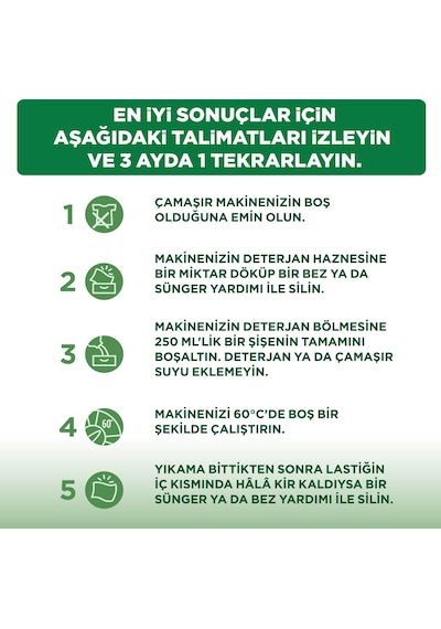 Marc Çamaşır Makinesi Temizleyici Çam ve Okaliptus Ferahlığı 250 ML